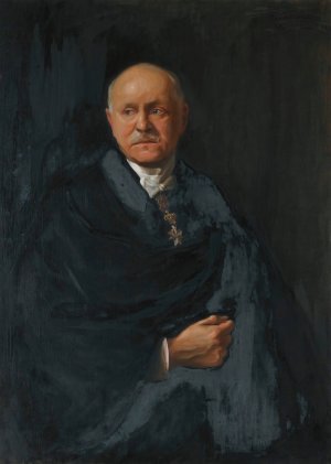 Portrait Of Monsieur Moroni by Philip Alexius De Laszlo Oil Painting