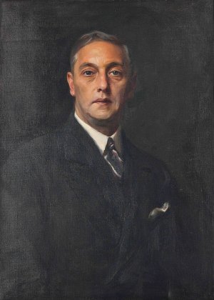 Portrait of Norman Louis Cappel Esq., by Philip Alexius De Laszlo Oil Painting