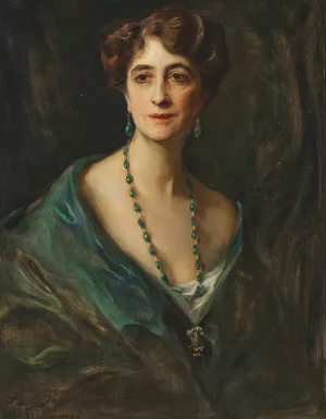 Viscountess Byng of Vimy, nee Marie Evelyn Moreton by Philip Alexius De Laszlo Oil Painting