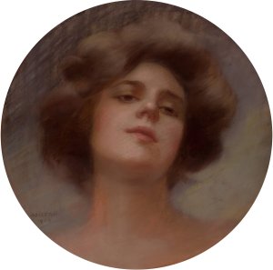 Portrait of a Young Woman by Philip Boilleau Oil Painting