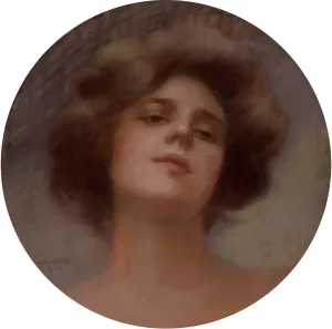 Portrait of a Young Woman by Philip Boilleau Oil Painting