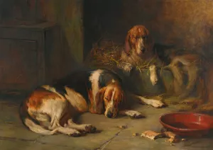Rest After Toil by Philip Eustace Stretton Oil Painting