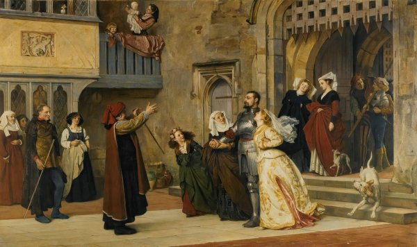 Home After Victory  by Philip Hermogenes Calderon - Hand-Painted Oil Painting Reproduction