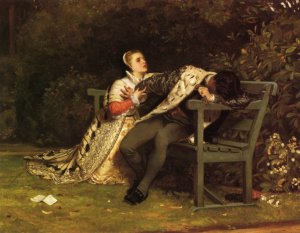 Measure for Measure by Philip Hermogenes Calderon Oil Painting