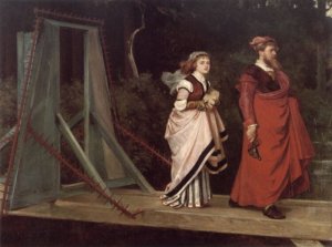 Whither Oil painting by Philip Hermogenes Calderon