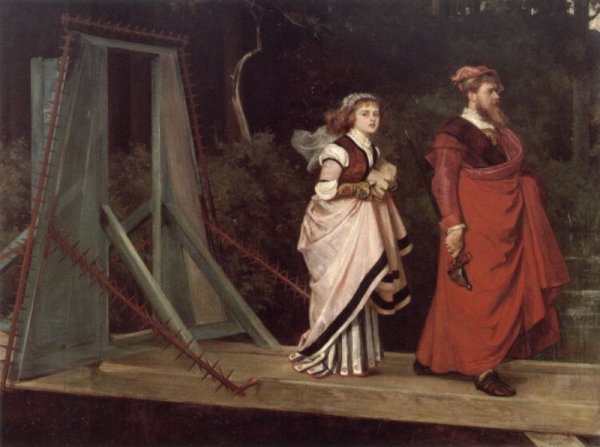 Whither  by Philip Hermogenes Calderon - Hand-Painted Oil Painting Reproduction