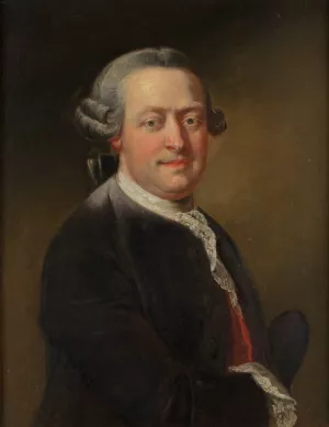 Portret van Franciscus Joannes Moretus by Philip Joseph Tassaert Oil Painting