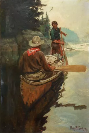 Danger Ahead by Philip R. Goodwin - Oil Painting Reproduction
