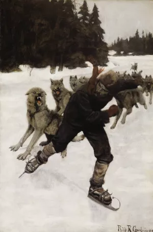 Untitled by Philip R. Goodwin Oil Painting
