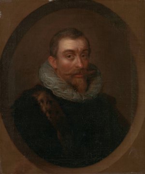 Aernout van Citters by Philip Van Dijk Oil Painting