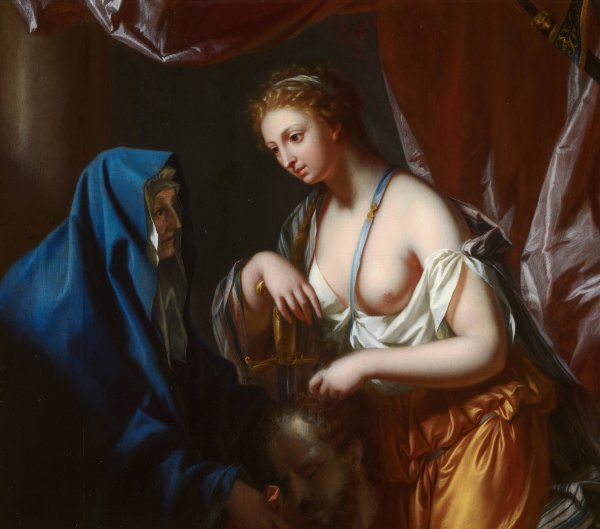 Main Product Photo of Judith with the Head of Holofernes  Painting by Philip Van Dijk
