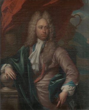 Portrait of Caspar Adriaen Parduyn by Philip Van Dijk Oil Painting