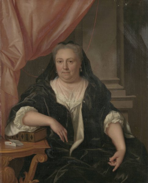 Main Product Photo of Portrait of Maria van Citters  Painting by Philip Van Dijk