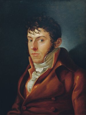 Der Maler und Schriftsteller Friedrich August von KlinkowstrOm by Philipp Otto Runge Oil Painting