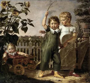 The Hulsenbeck Children by Philipp Otto Runge - Oil Painting Reproduction
