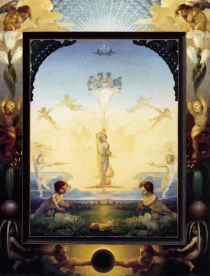 The Small Morning by Philipp Otto Runge Oil Painting