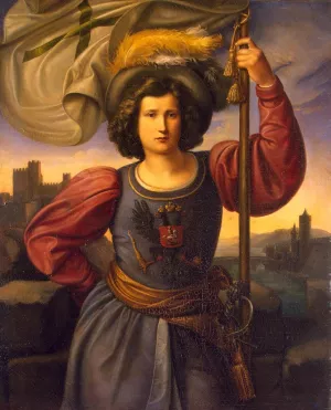 Allegory of Russia Oil painting by Philipp Veit