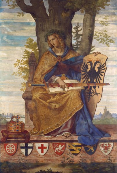 Main Product Photo of Germania  Painting by Philipp Veit