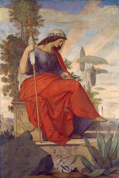 Main Product Photo of Italia  Painting by Philipp Veit
