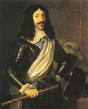 King Louis VIII Oil painting by Philippe De Champaigne