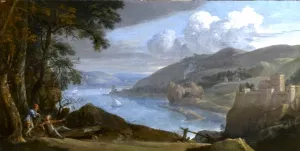 Landscape also known as Paysage by Philippe De Champaigne - Oil Painting Reproduction
