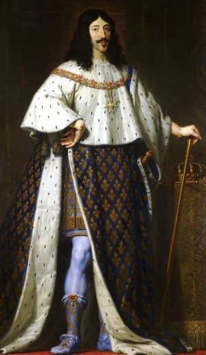 Louis XIII, King of France by Philippe De Champaigne Oil Painting