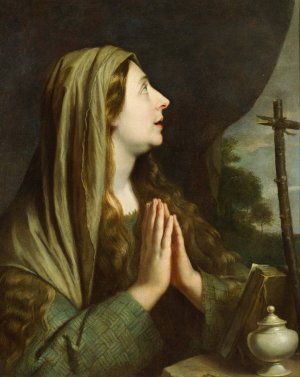 Mary Magdalene by Philippe De Champaigne Oil Painting