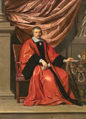Omer Talon by Philippe De Champaigne Oil Painting