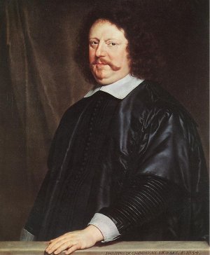 Portrait of Henri Groulart Oil painting by Philippe De Champaigne