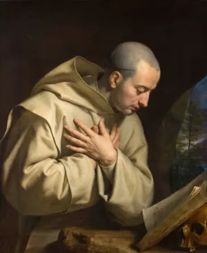 Saint Bruno by Philippe De Champaigne Oil Painting