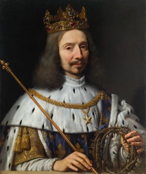 Vincent Voiture as St. Louis by Philippe De Champaigne Oil Painting