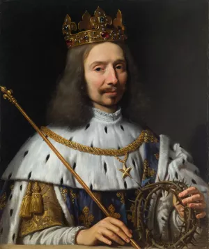 Vincent Voiture as St. Louis by Philippe De Champaigne Oil Painting