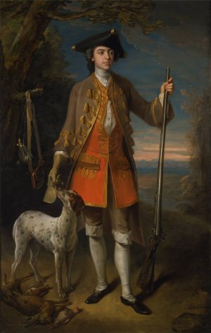 Sir Edward Hales, Baronet, of Hales Place, Hackington, Kent by Philippe Mercier Oil Painting