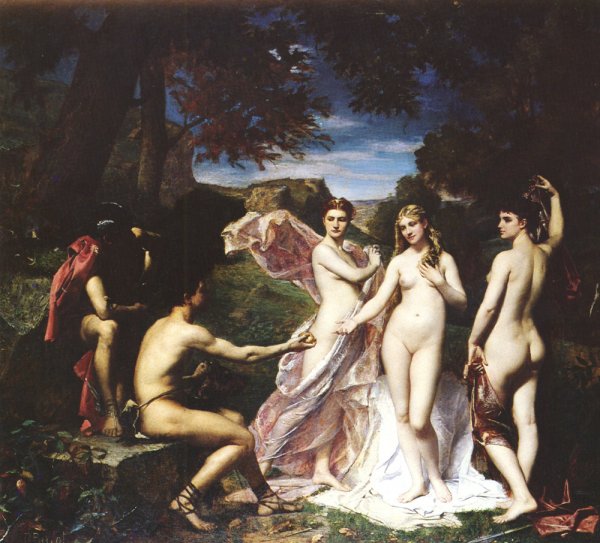 Le Jugement De Paris by Philippe Parrot - Hand-Painted Oil Painting Reproduction
