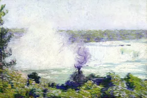 Niagara Falls III by Phillip Leslie Hale - Oil Painting Reproduction