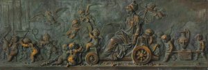 Allegory of the entry into Brussels of the Governors General of the Austrian Netherlands by Piat Joseph Sauvage Oil Painting