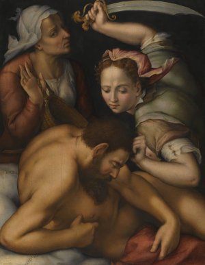 Judith And Holofernes by Pier Francesco Foschi Oil Painting