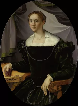 Portrait of a Woman Oil painting by Pier Francesco Foschi