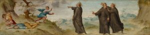 St. Philip Benizzi and the Gamblers by Pier Francesco Foschi Oil Painting