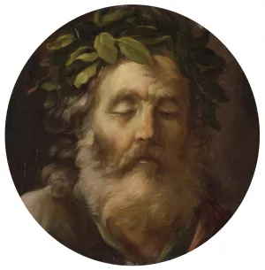 Blind Homer by Pier Francesco Mola Oil Painting