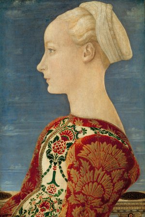 Portrait of a Young Lady by Piero Del Pollaiolo Oil Painting