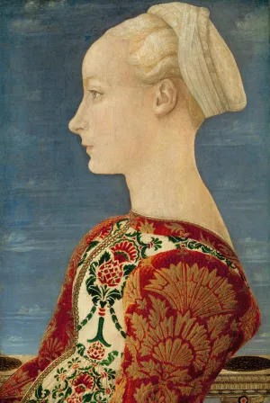 Portrait of a Young Lady by Piero Del Pollaiolo Oil Painting