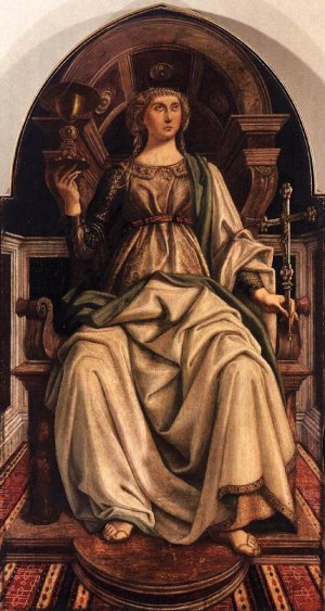 Faith by Piero Del Pollaiuolo Oil Painting