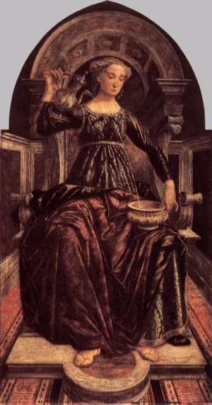 Temperance painting by Piero Del Pollaiuolo