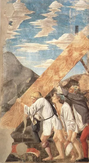 Burial of the Wood painting by Piero Della Francesca