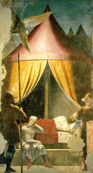 Constantine's Dream by Piero Della Francesca - Oil Painting Reproduction