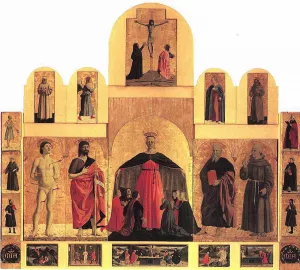 Polyptych of the Misericordia by Piero Della Francesca - Oil Painting Reproduction