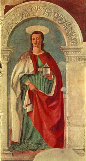 Saint Mary Magdalene Penitent painting by Piero Della Francesca