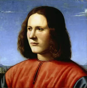 A Young Man by Piero Di Cosimo Oil Painting