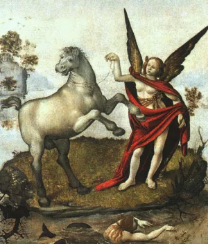Allegory painting by Piero Di Cosimo